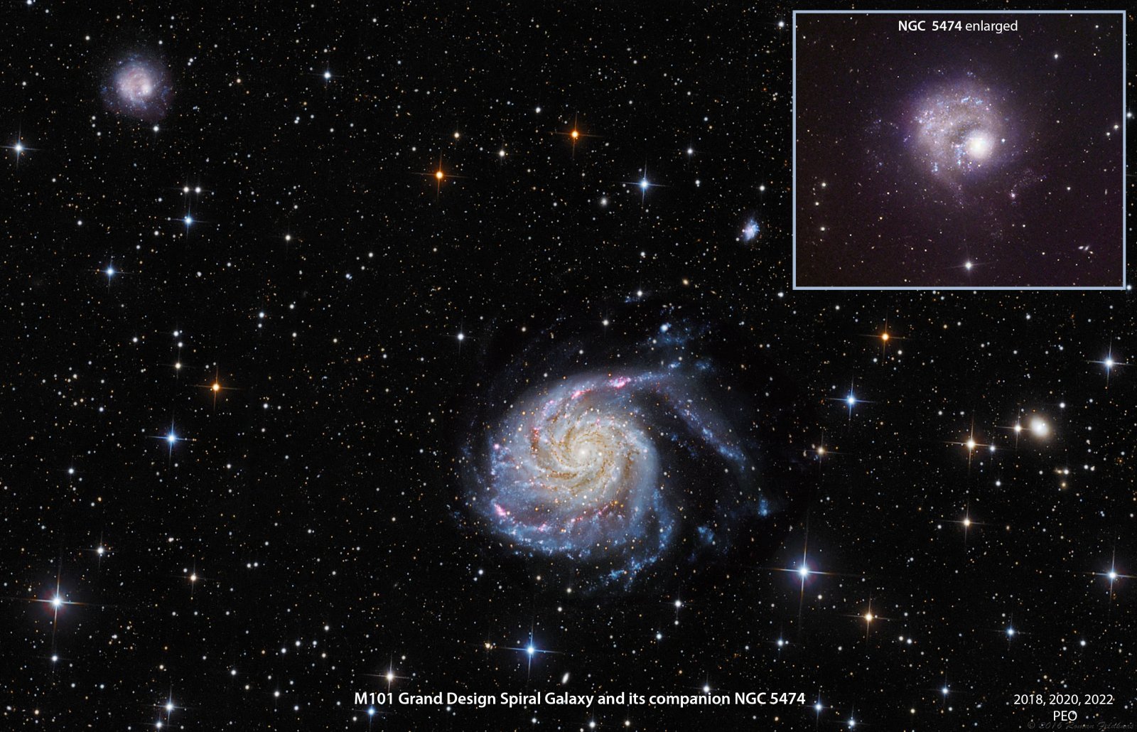 M101 and NGC5474